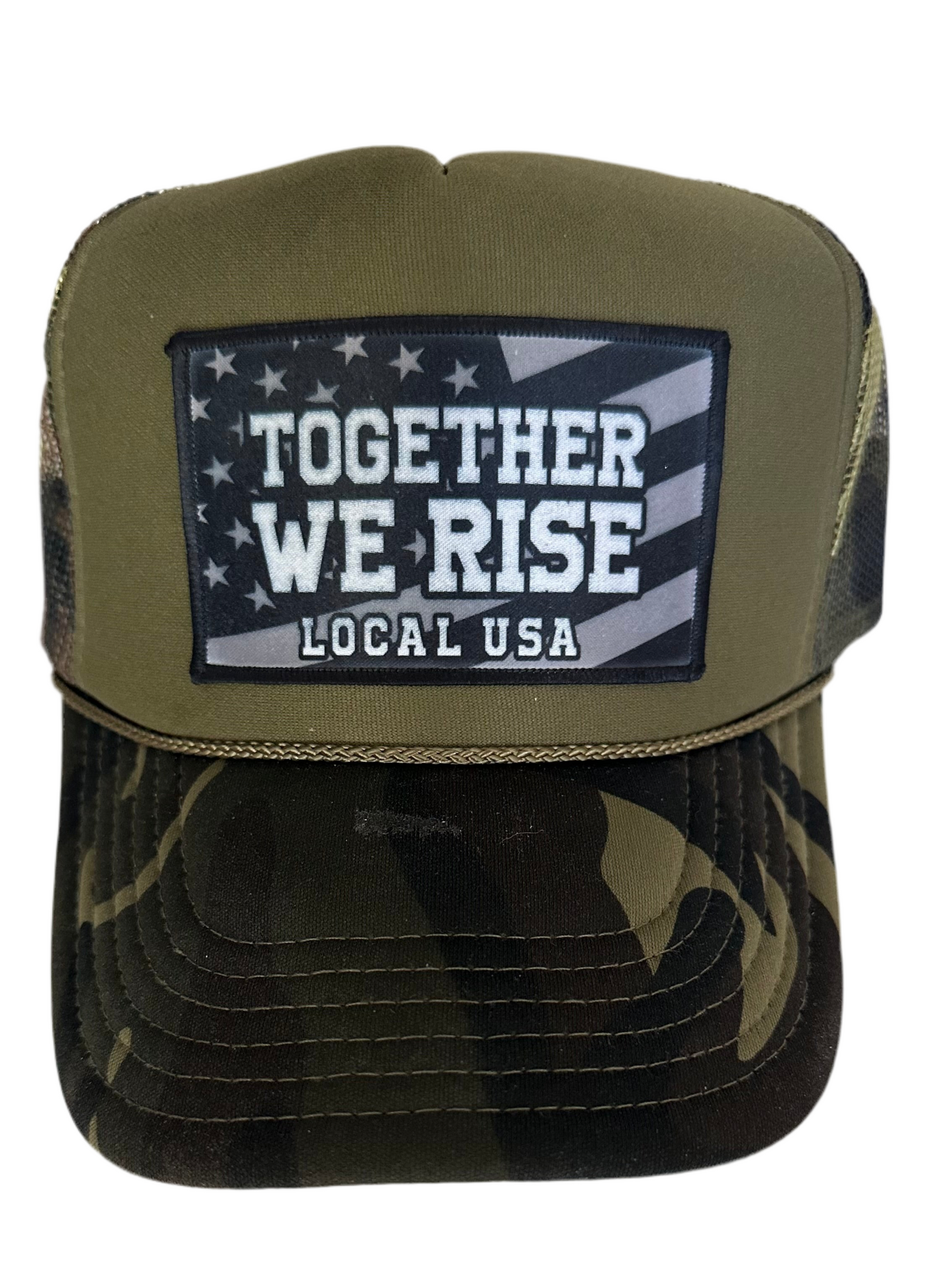 LOCALusa Together We Rise Trucker Camo