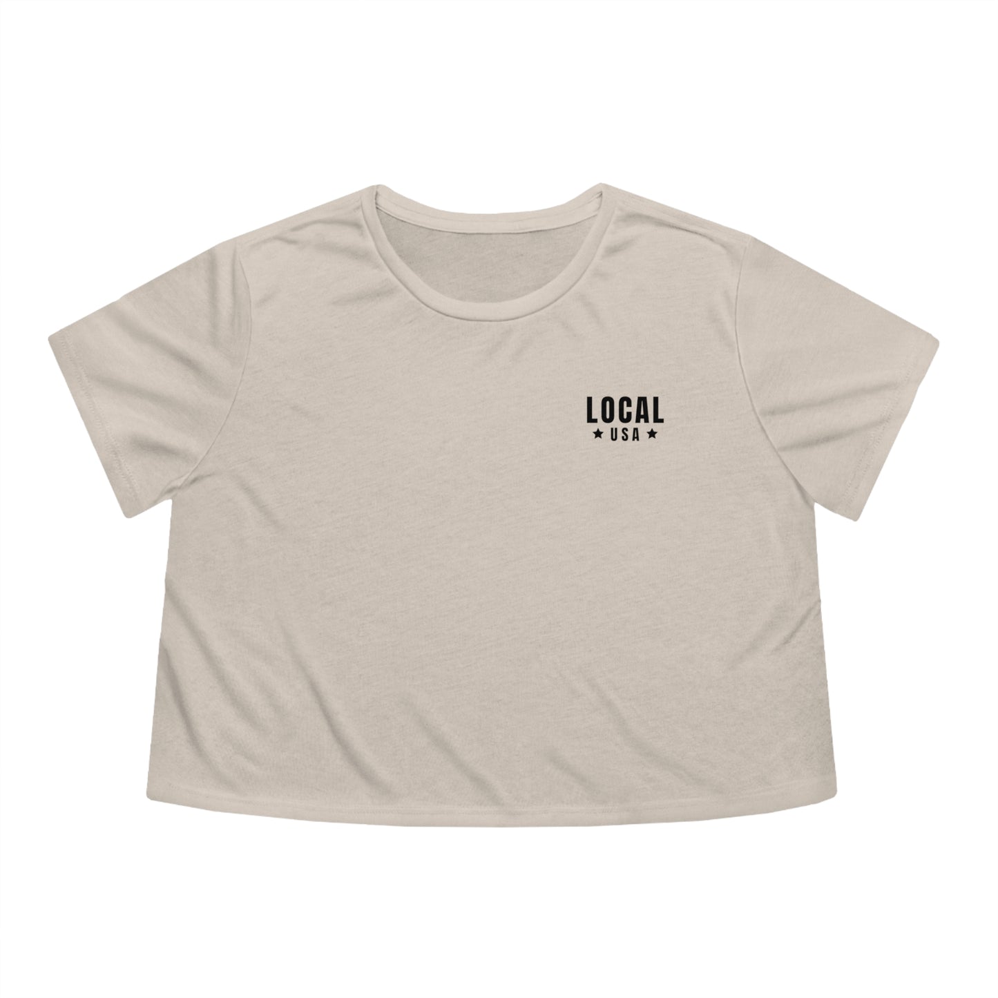 LOCALusa Together We Rise Women's Cropped Tee