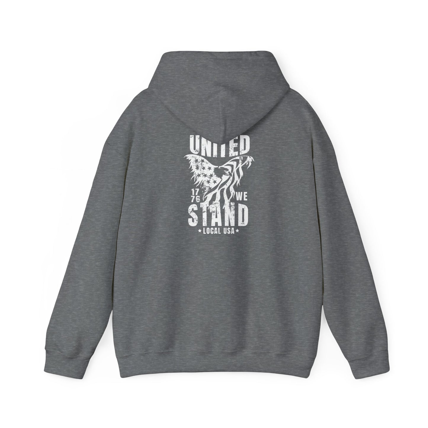 United We Stand (white) Unisex Heavy Blend™ Hooded Sweatshirt