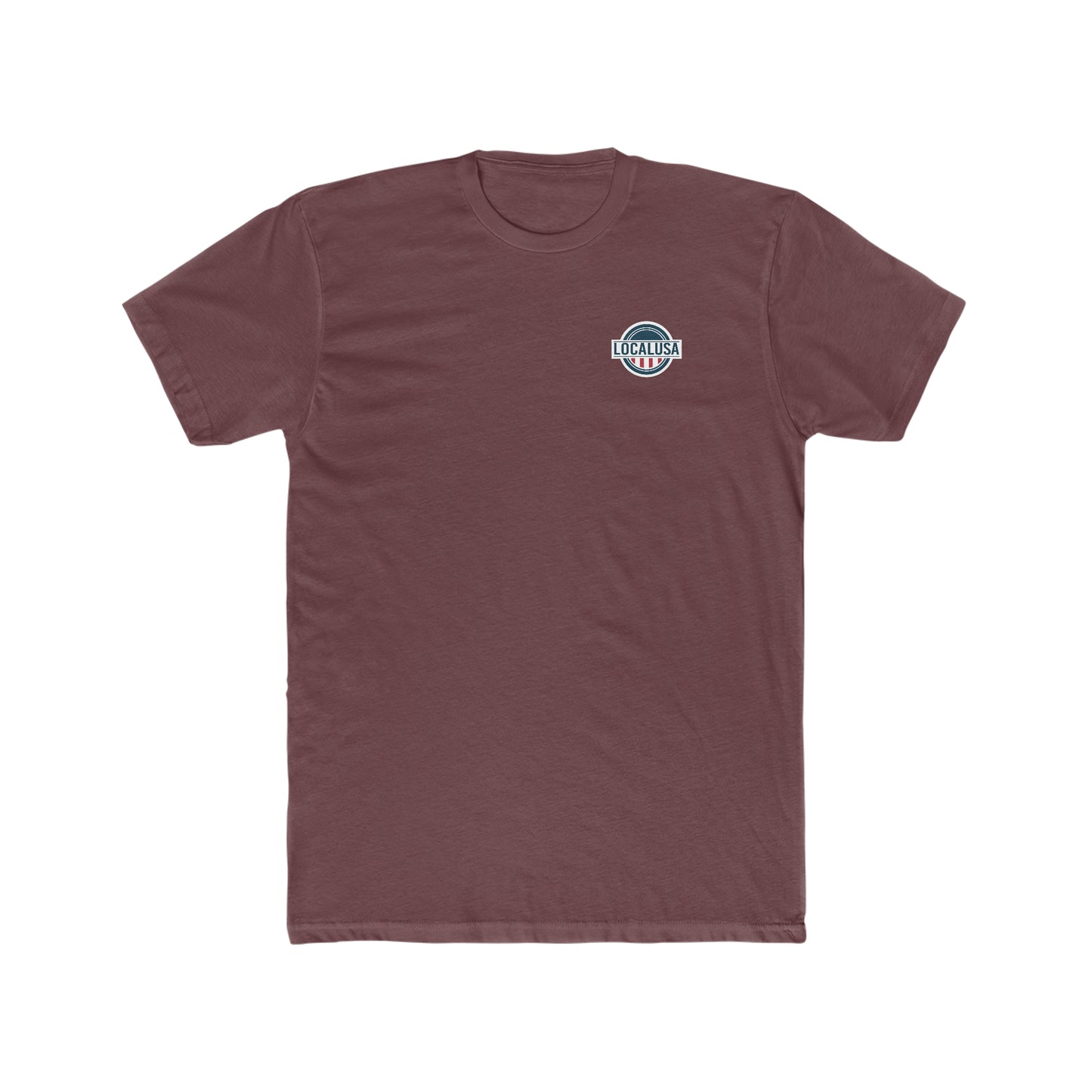 LOCALusa RWB Men's Cotton Crew Tee