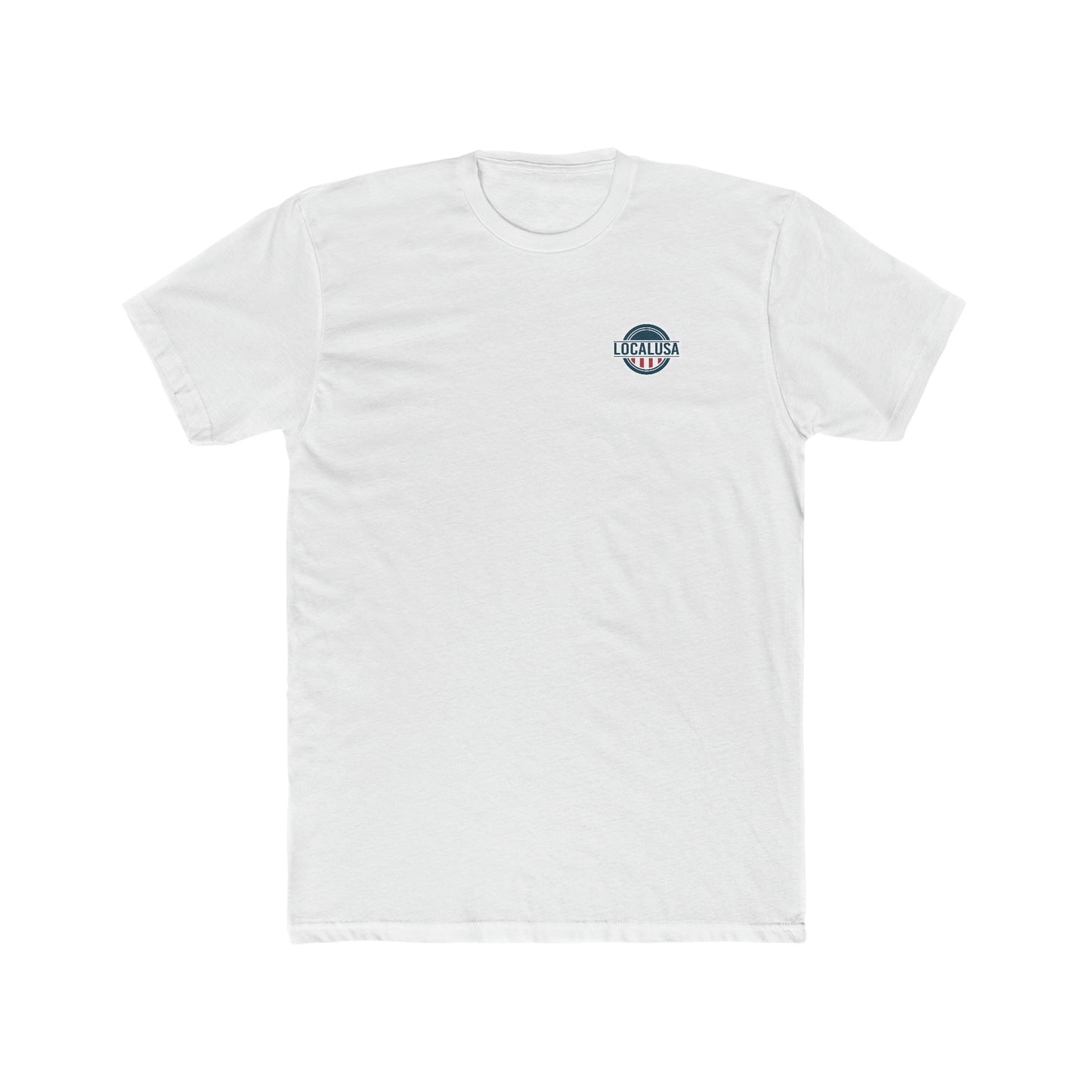 LOCALusa RWB Men's Cotton Crew Tee