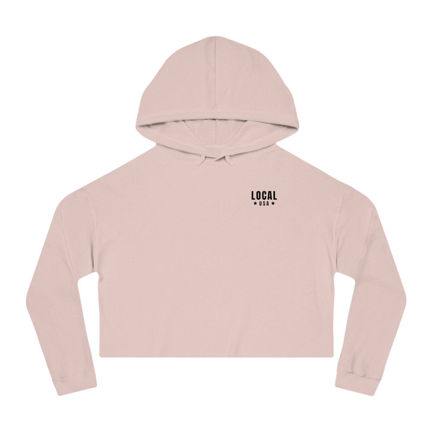 LOCALusa Together We Rise Women’s Cropped Hooded Sweatshirt