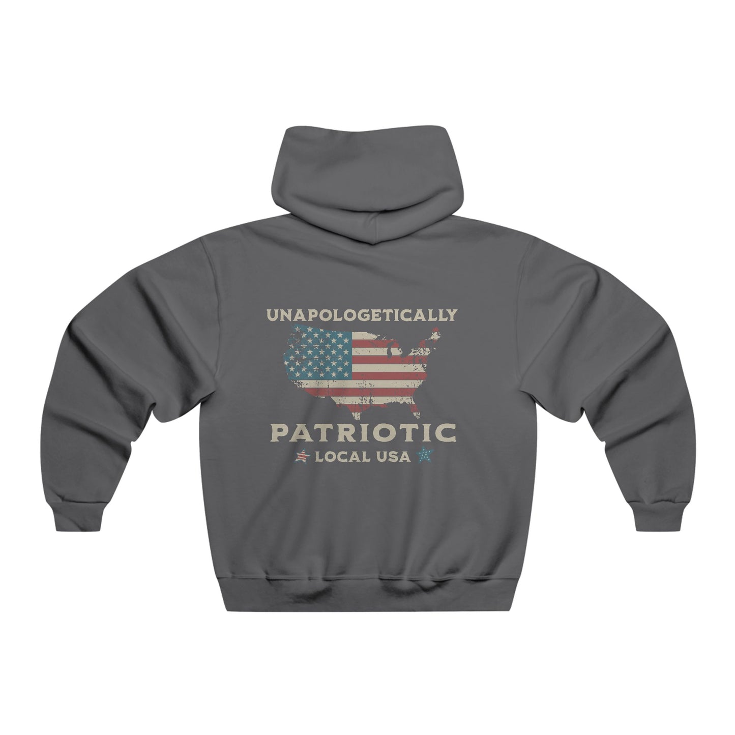 Unapologetically Patriotic NUBLEND® Hooded Sweatshirt