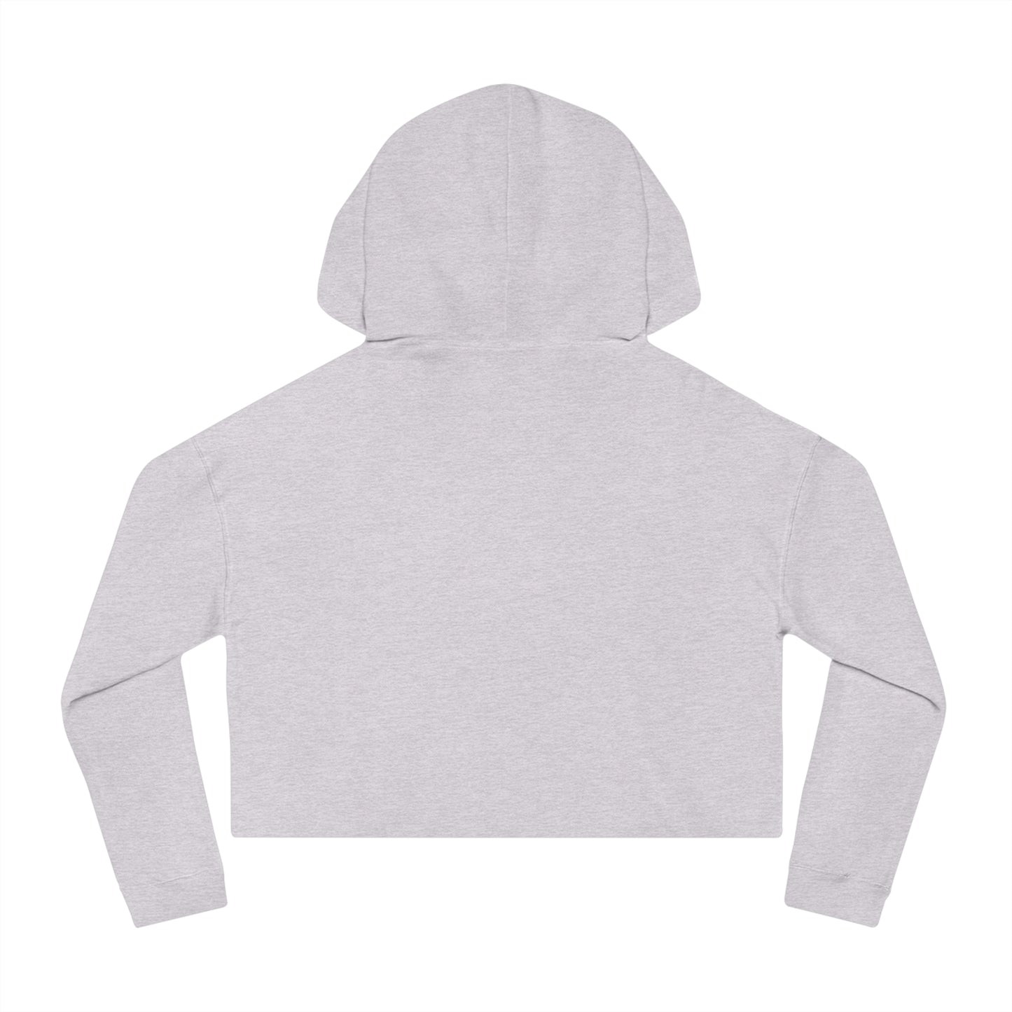 LOCALusa Flag Women Cropped Hooded Sweatshirt
