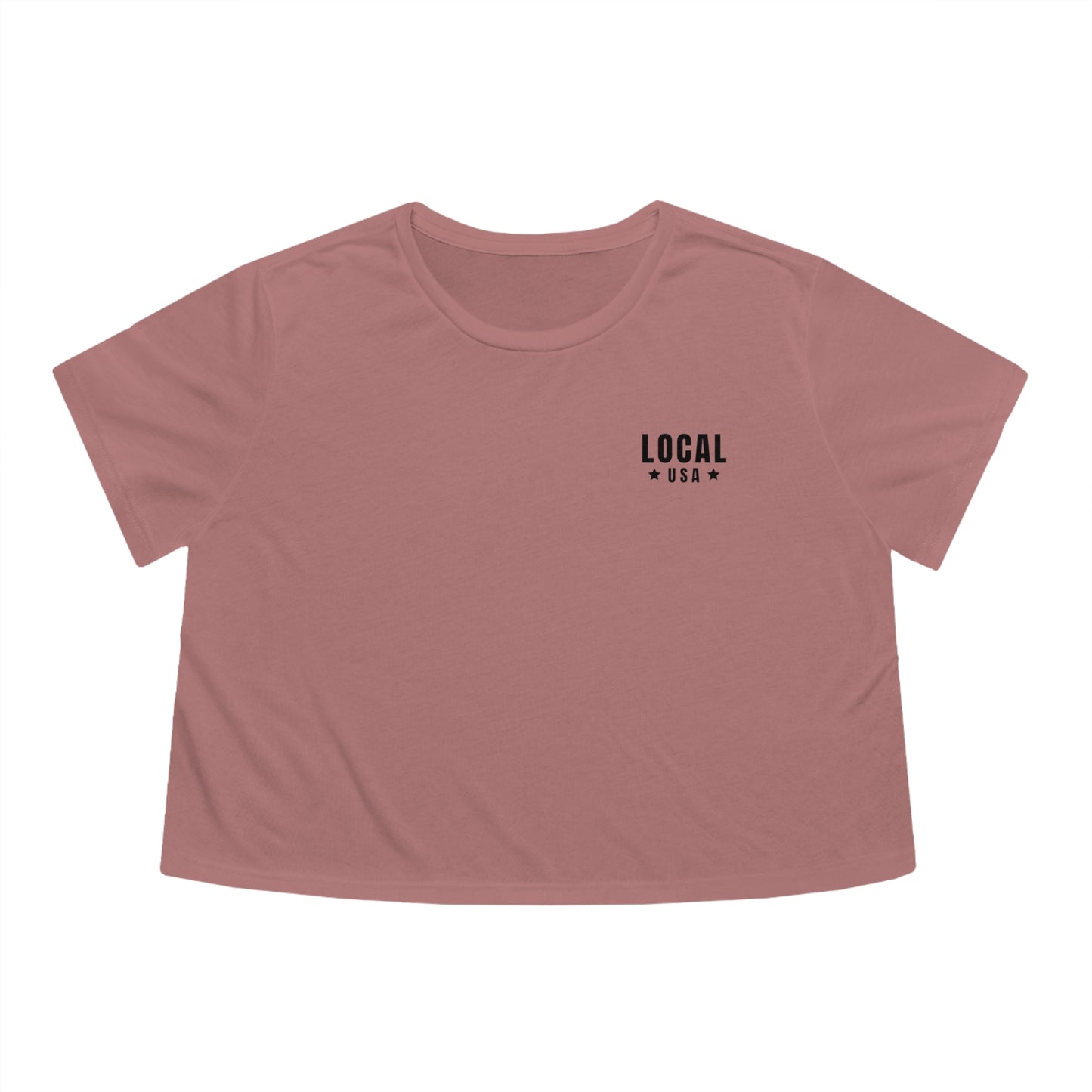 LOCALusa Together We Rise Women's Cropped Tee