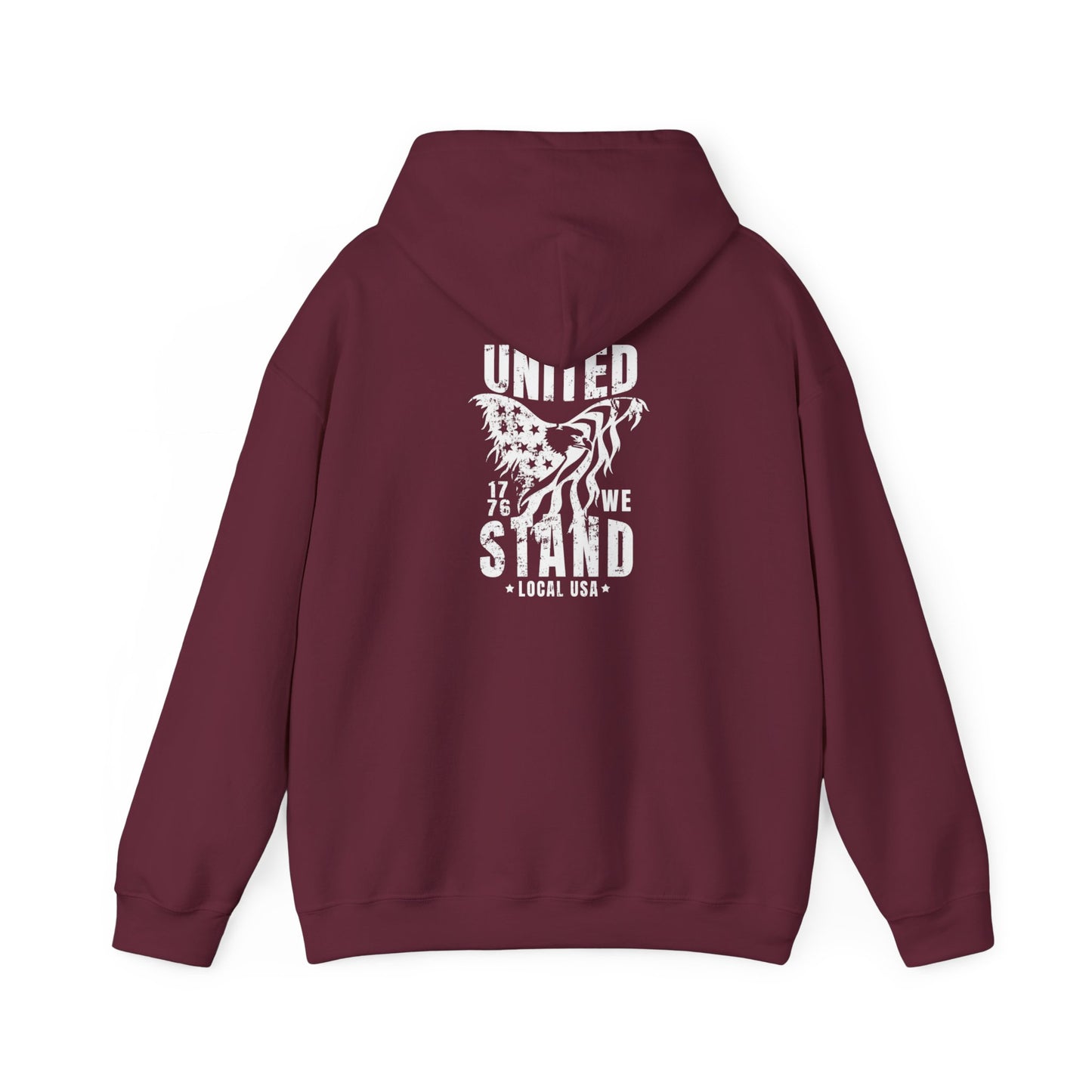 United We Stand (white) Unisex Heavy Blend™ Hooded Sweatshirt