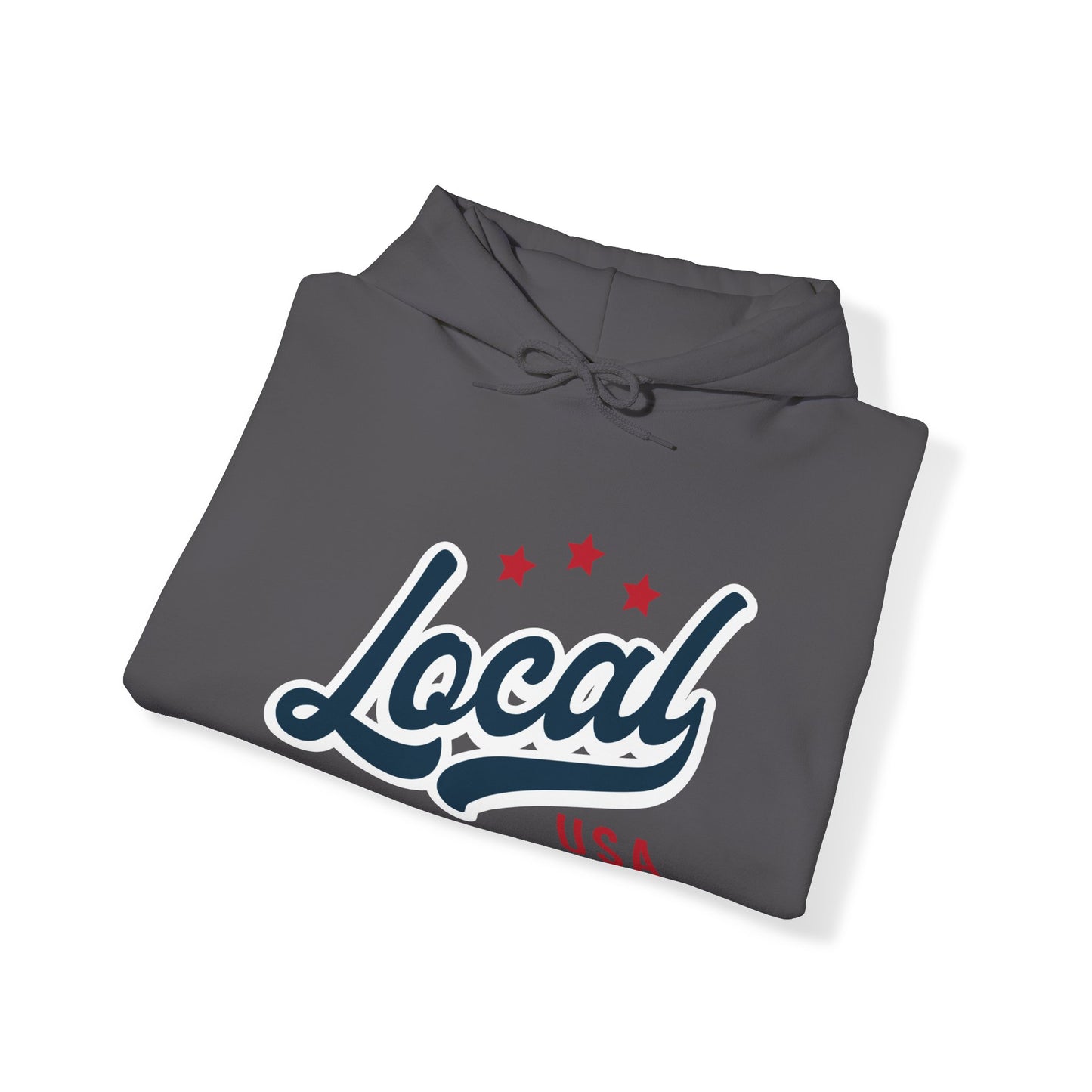 LOCALusa Baseball Unisex Hooded Sweatshirt