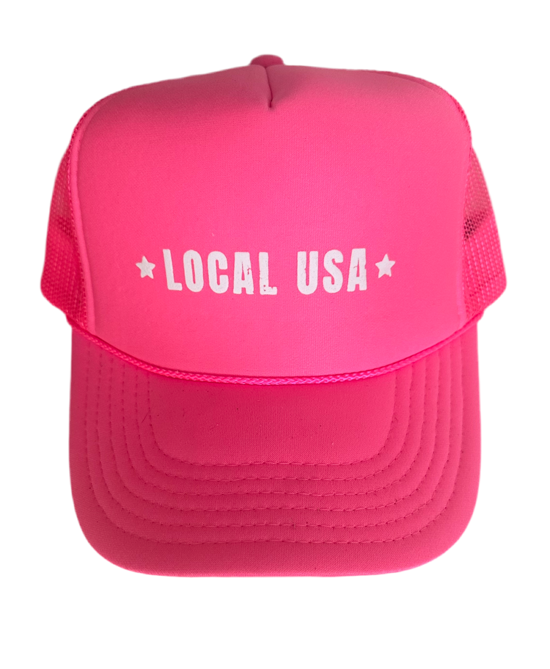 LOCALusa Star Neon Trucker Hat