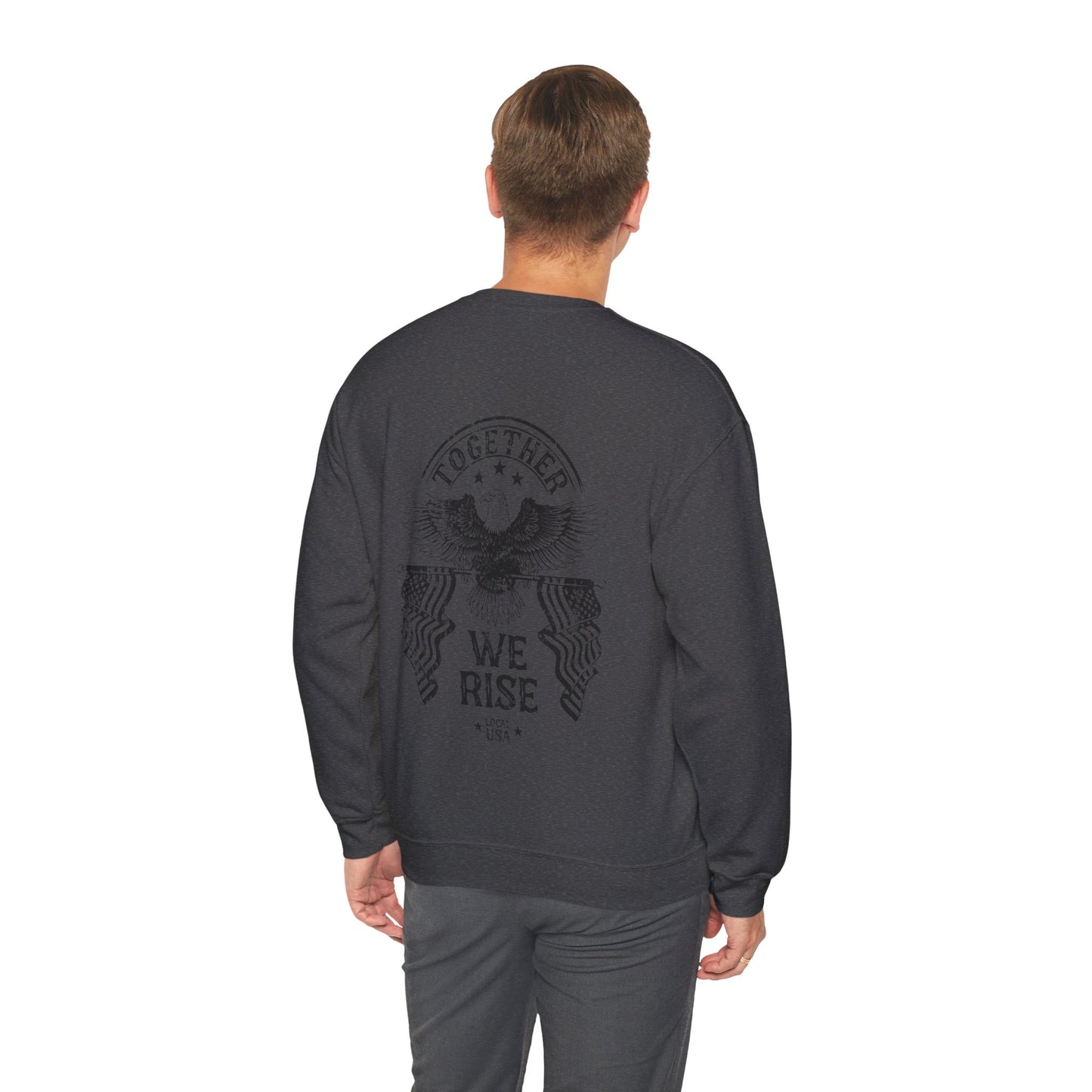 LOCALusa Together We Rise Unisex Heavy Blend™ Crewneck Sweatshirt