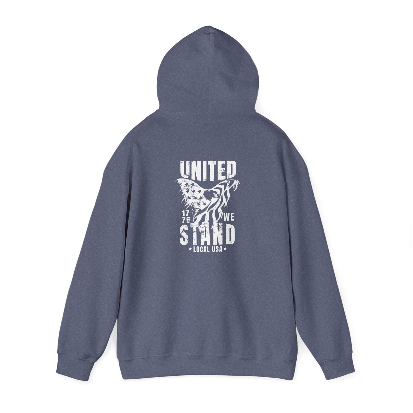 United We Stand (white) Unisex Heavy Blend™ Hooded Sweatshirt