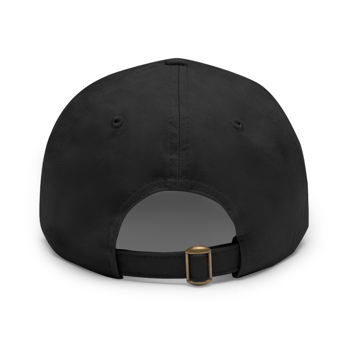 OG LOCALusa Dad Hat with Leather Patch (Rectangle)