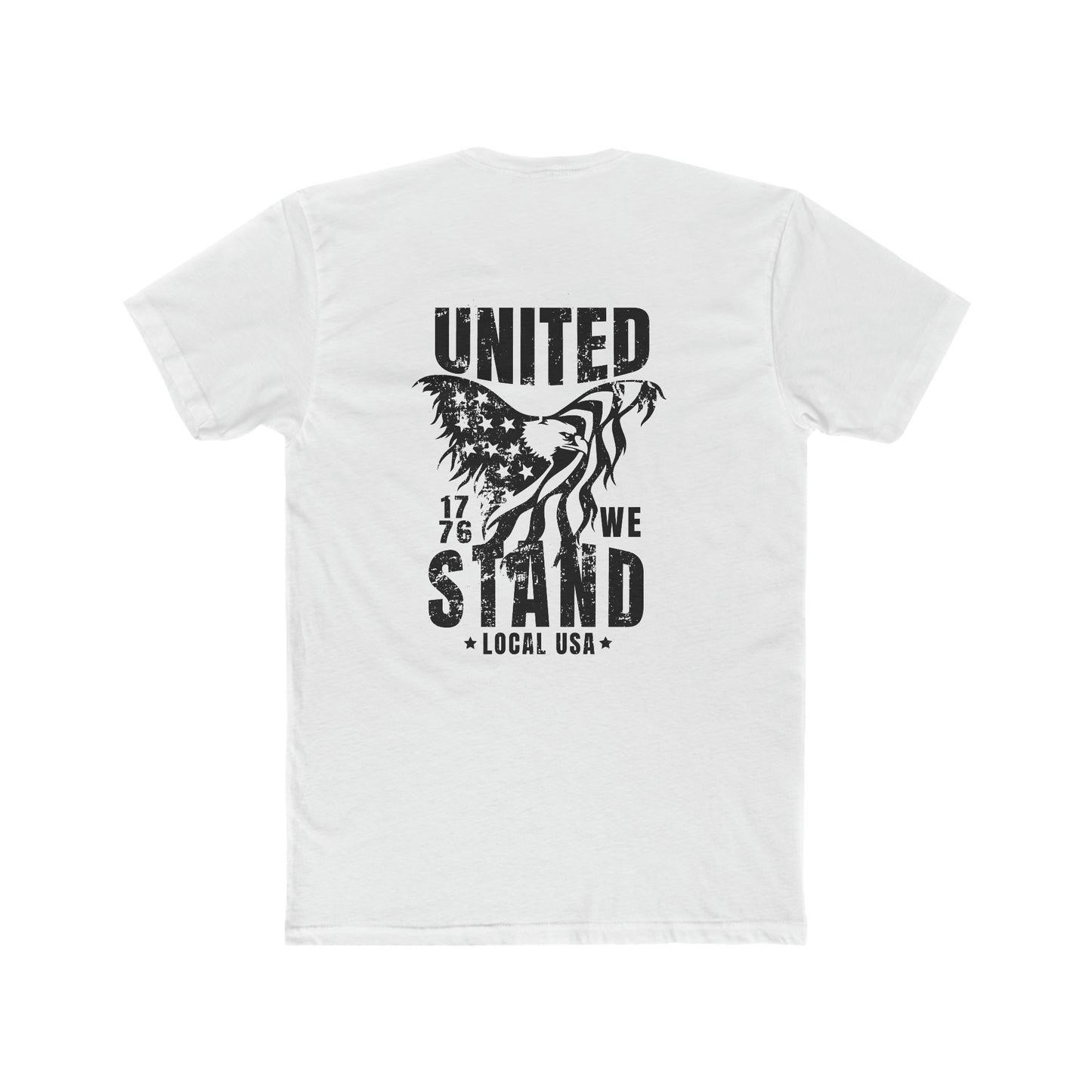 United We Stand Localusa Men's Cotton Crew Tee