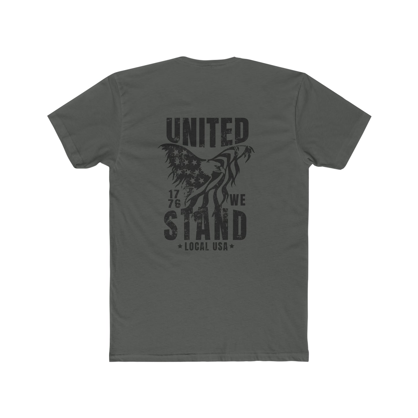 United We Stand Localusa Men's Cotton Crew Tee