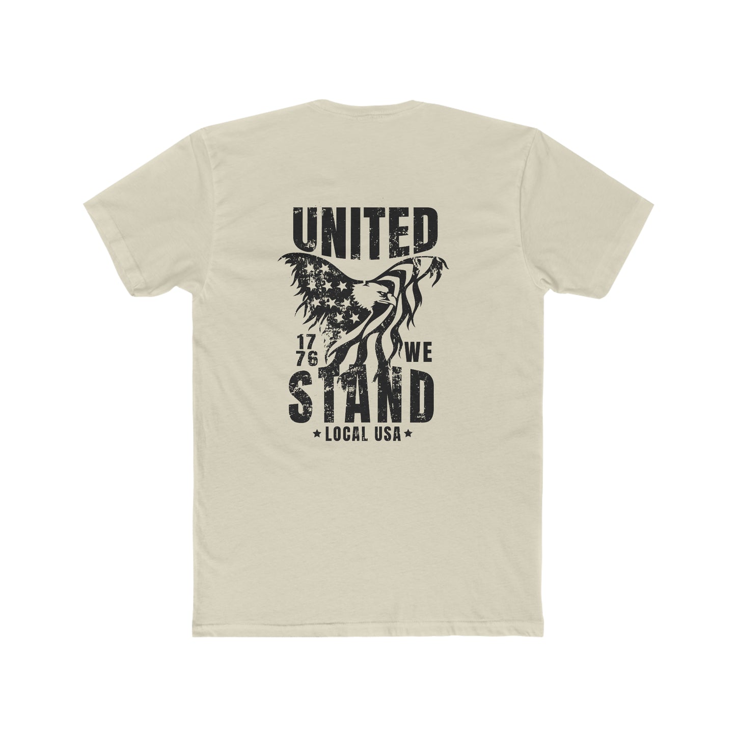 United We Stand Localusa Men's Cotton Crew Tee