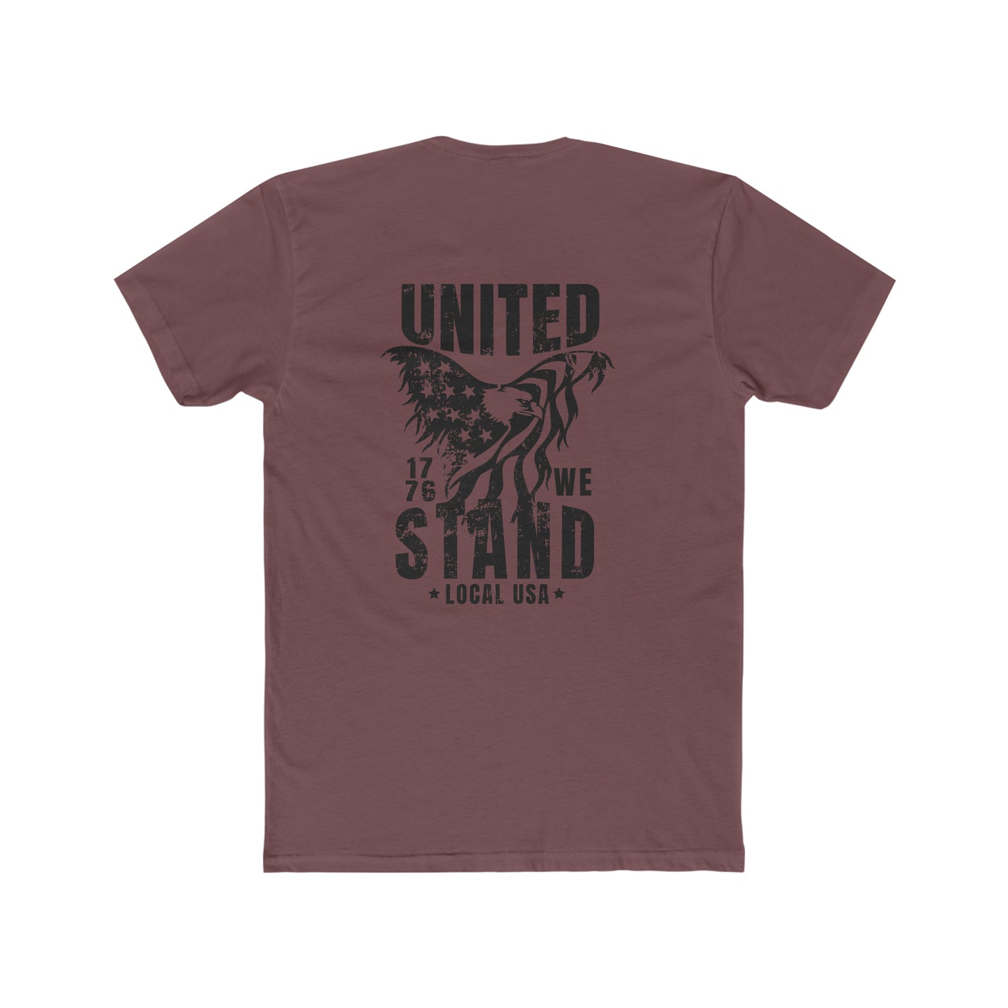 United We Stand Localusa Men's Cotton Crew Tee