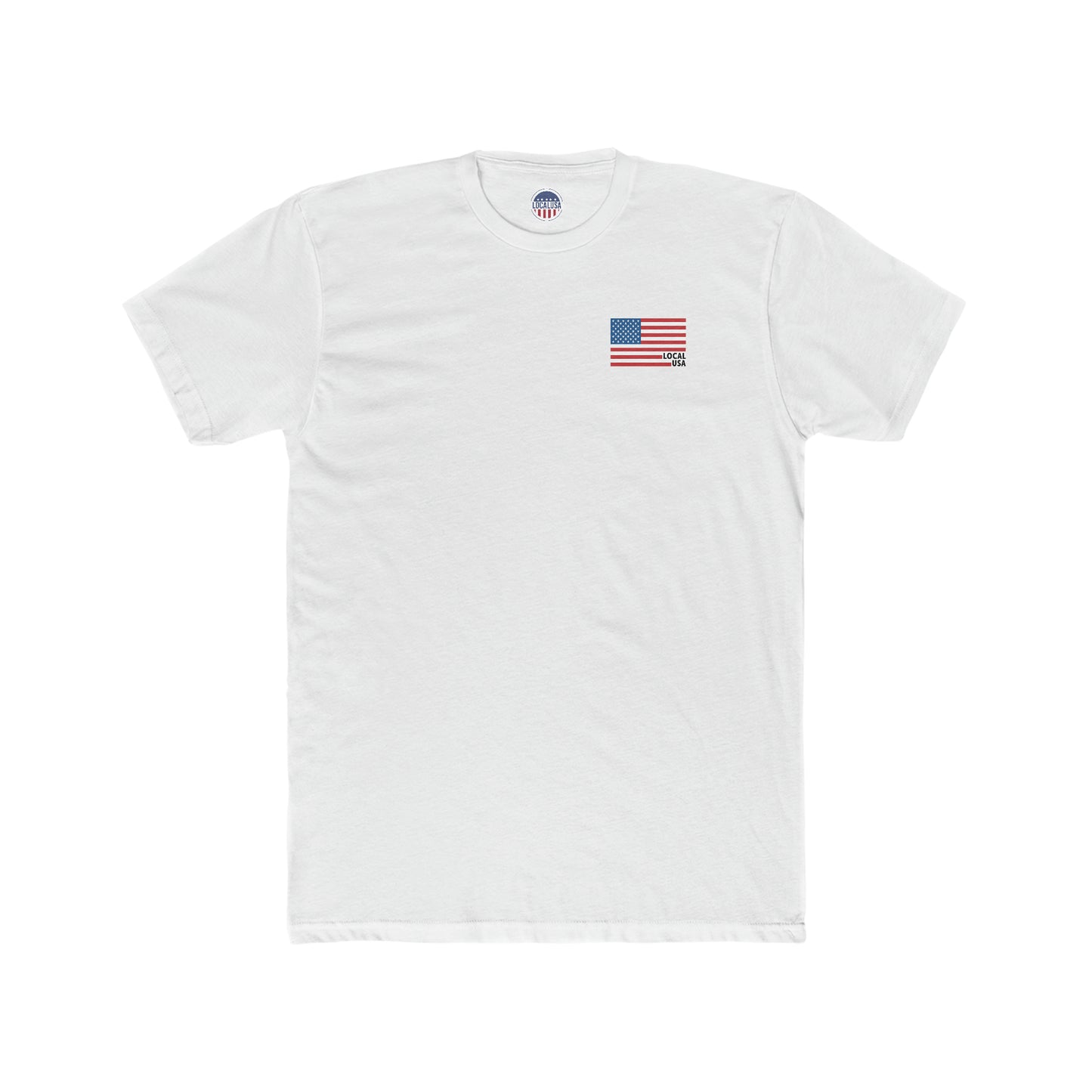 LOCALusa America Men's Cotton Crew Tee