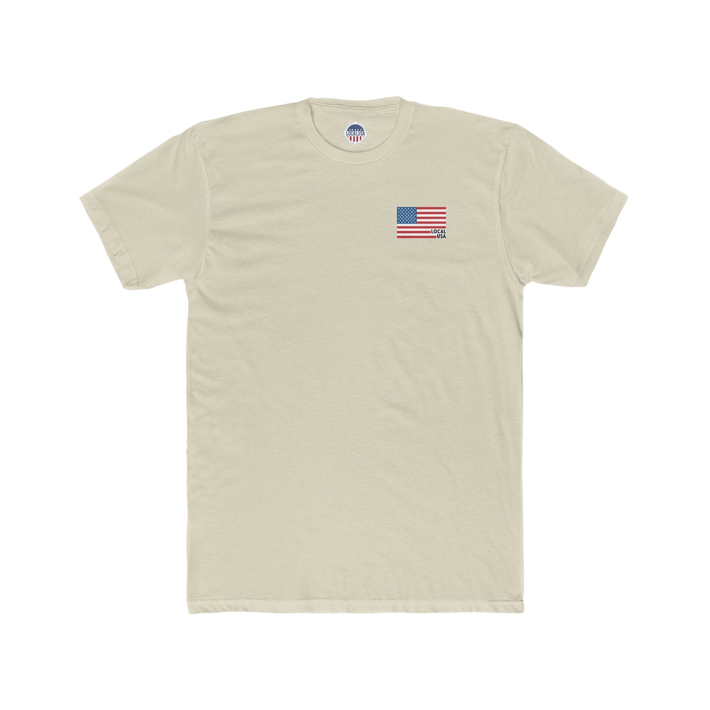 LOCALusa America Men's Cotton Crew Tee