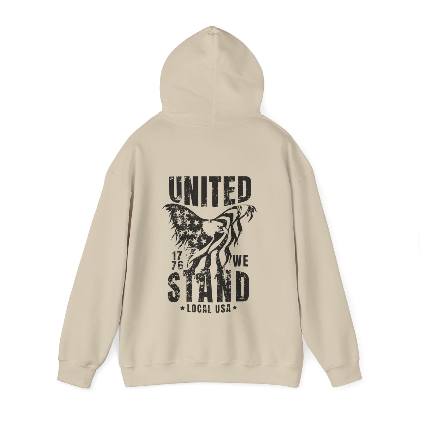 United We Stand (black font) Hooded Sweatshirt