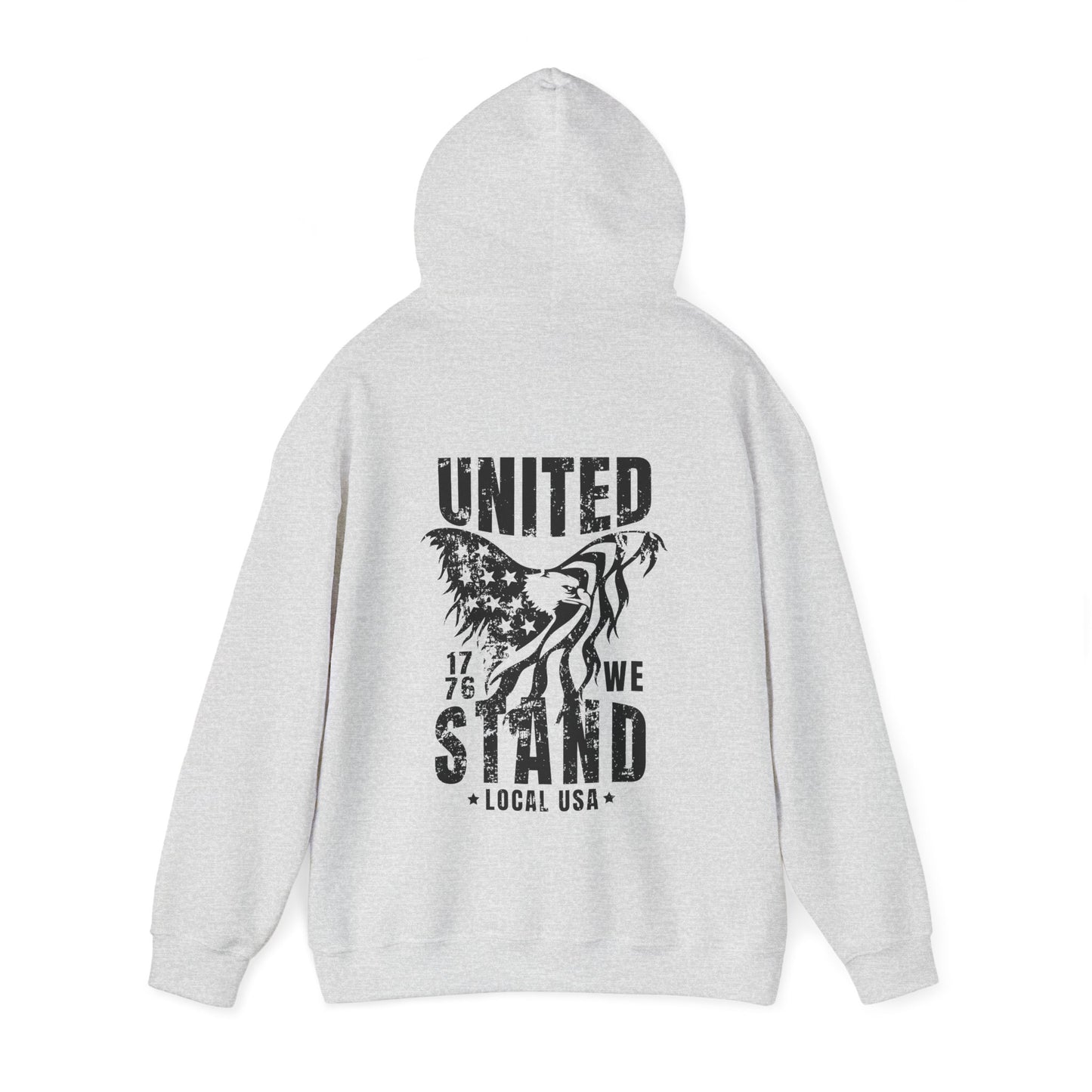 United We Stand (black font) Hooded Sweatshirt