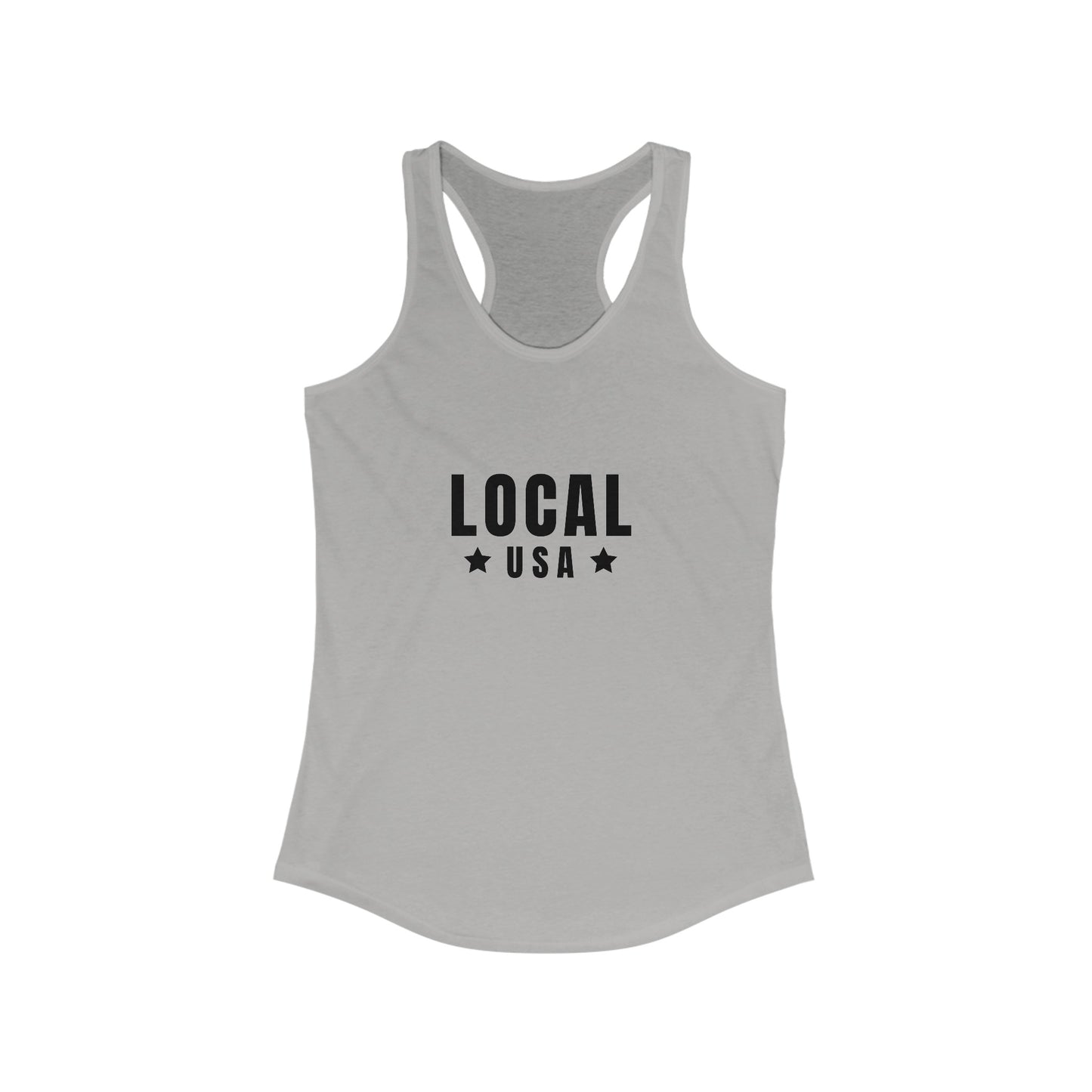 LOCALusa Star Women's Racerback Tank