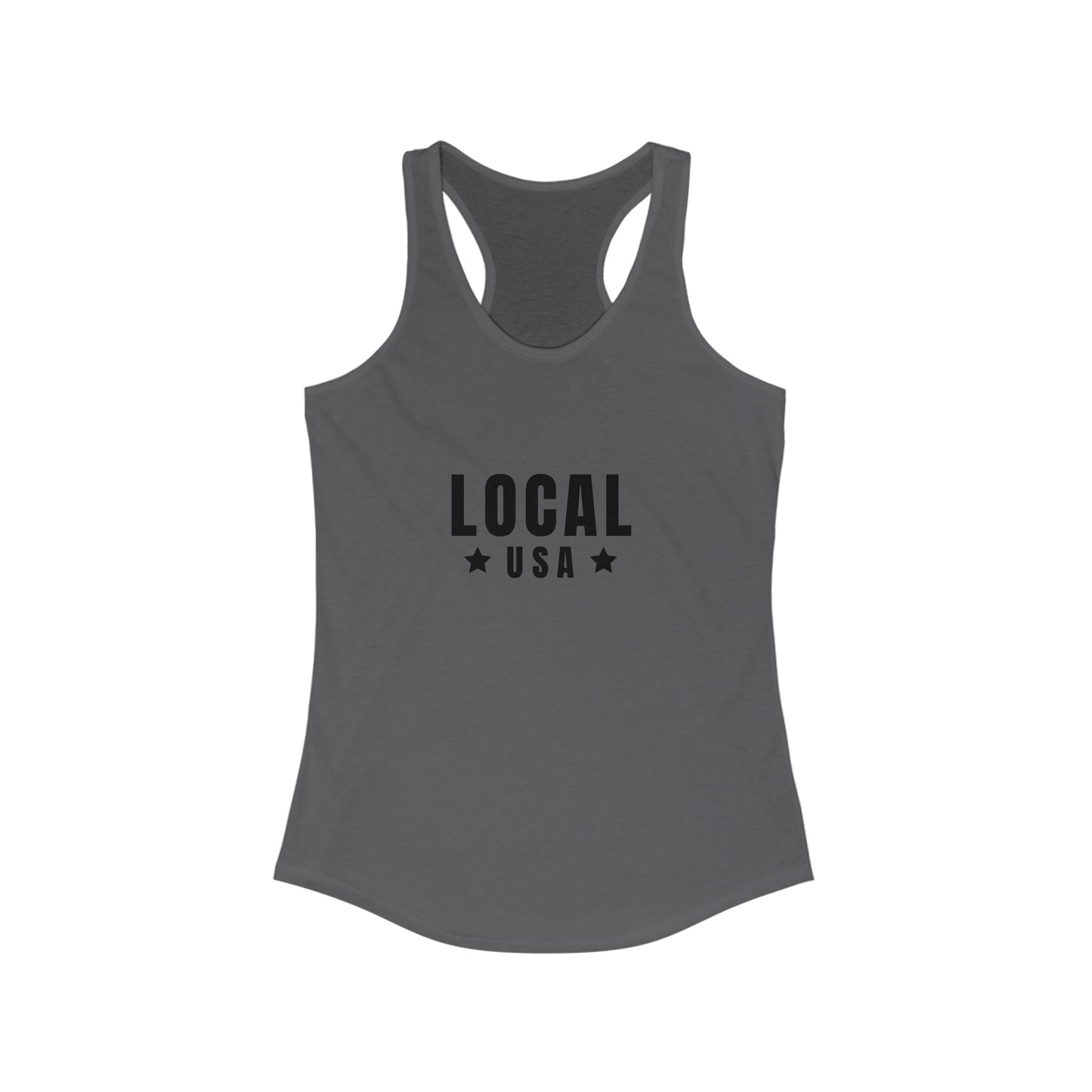 LOCALusa Star Women's Racerback Tank