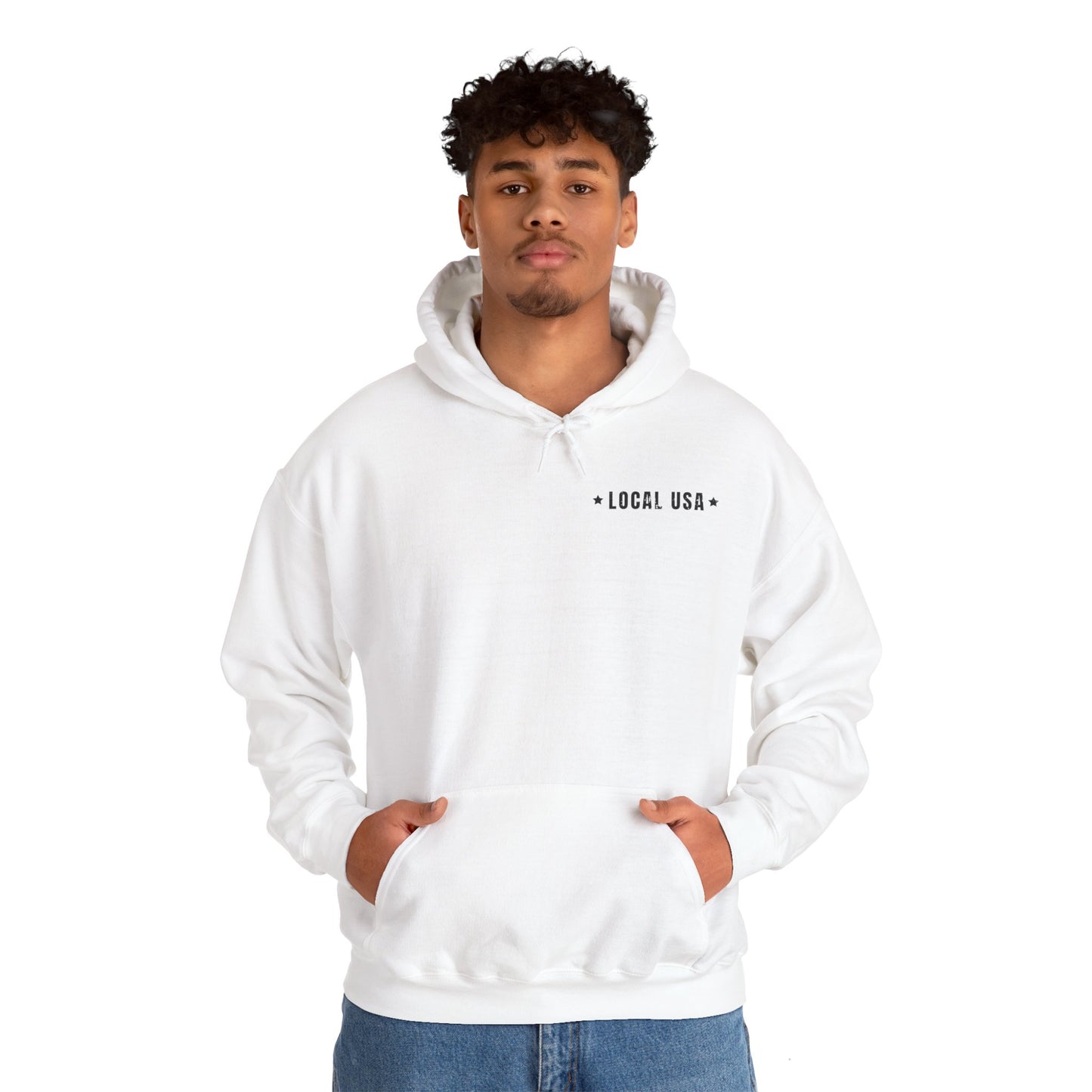 United We Stand (black font) Hooded Sweatshirt