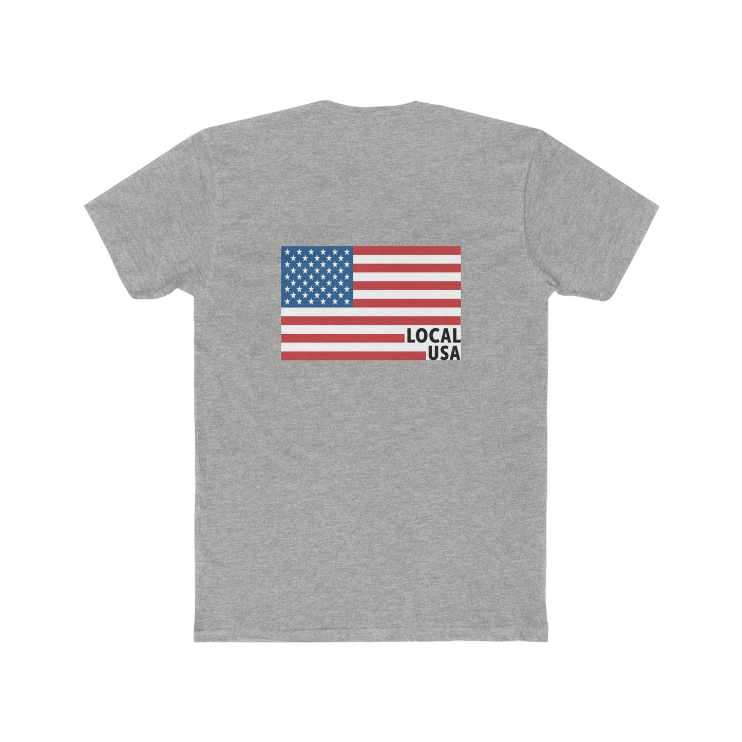 LOCALusa America Men's Cotton Crew Tee