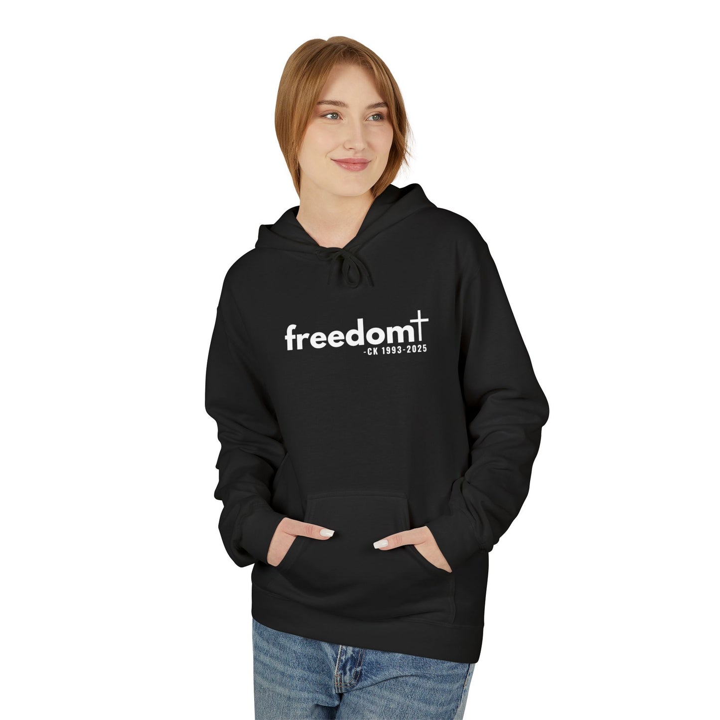 CK fREEDOM (white) Unisex Softstyle Hoodie