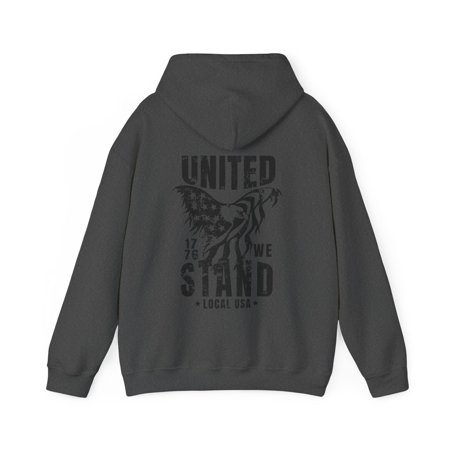 United We Stand (black font) Hooded Sweatshirt