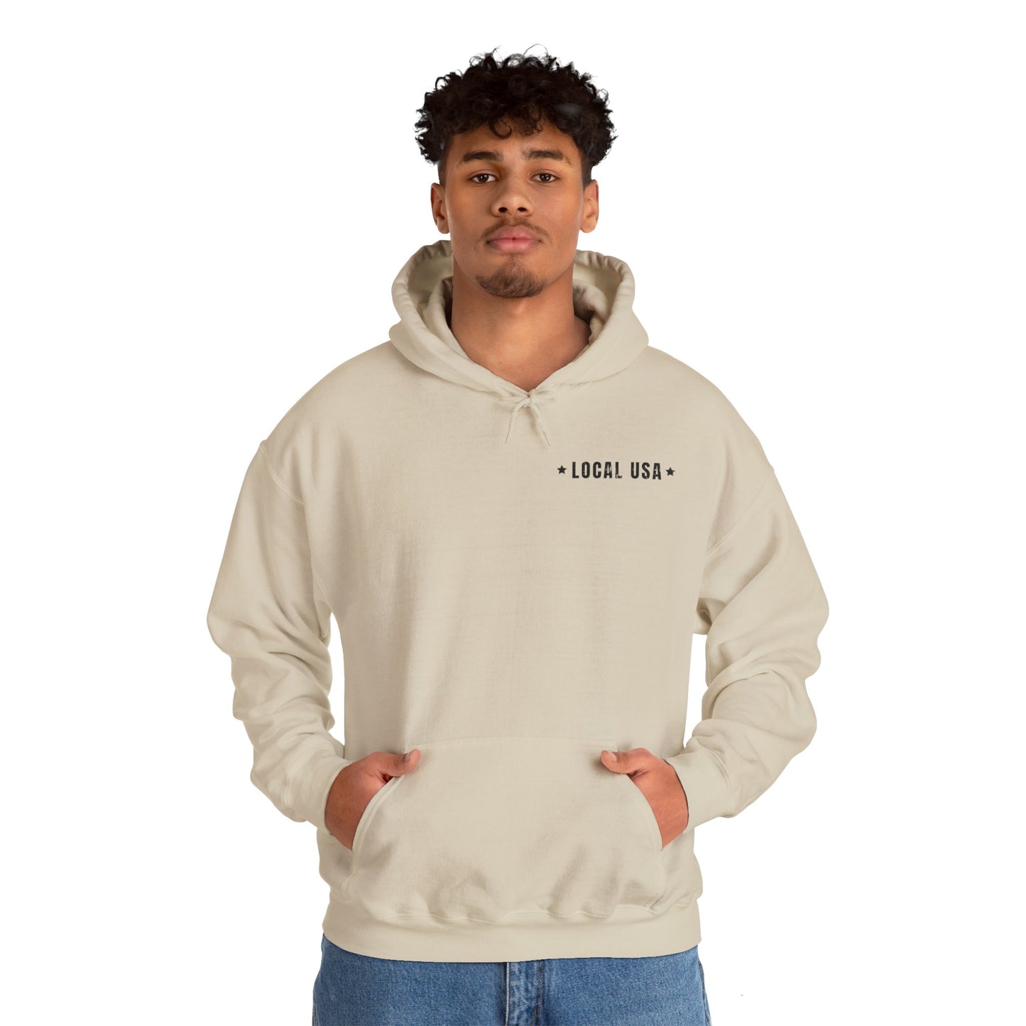 United We Stand (black font) Hooded Sweatshirt