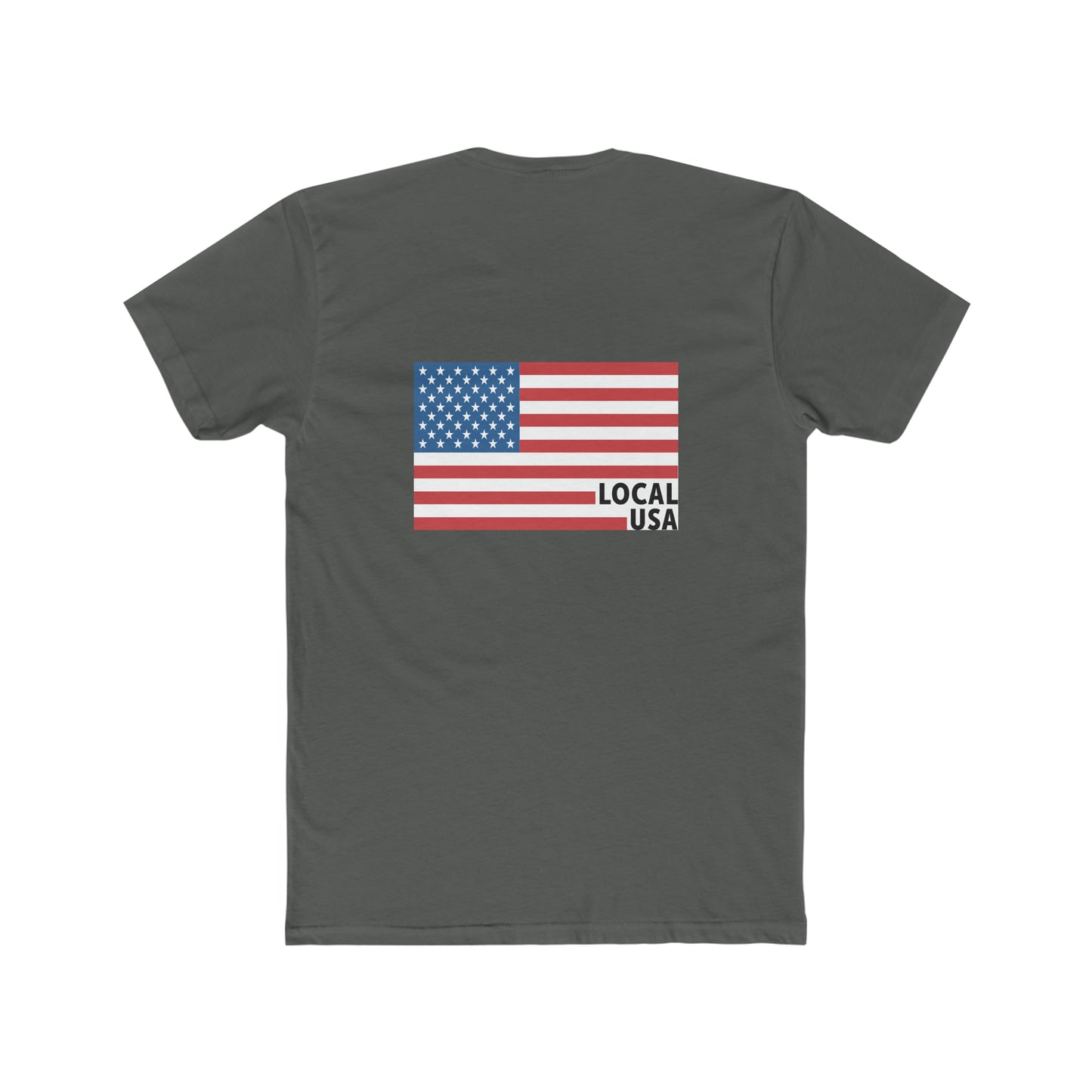 LOCALusa America Men's Cotton Crew Tee