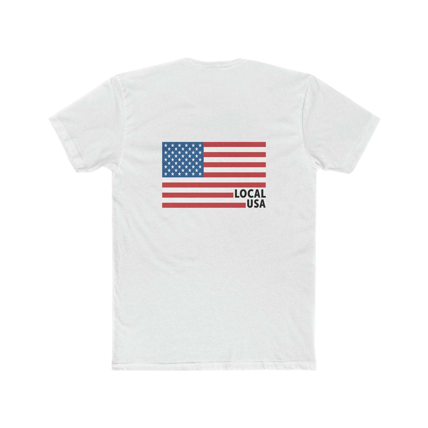 LOCALusa America Men's Cotton Crew Tee