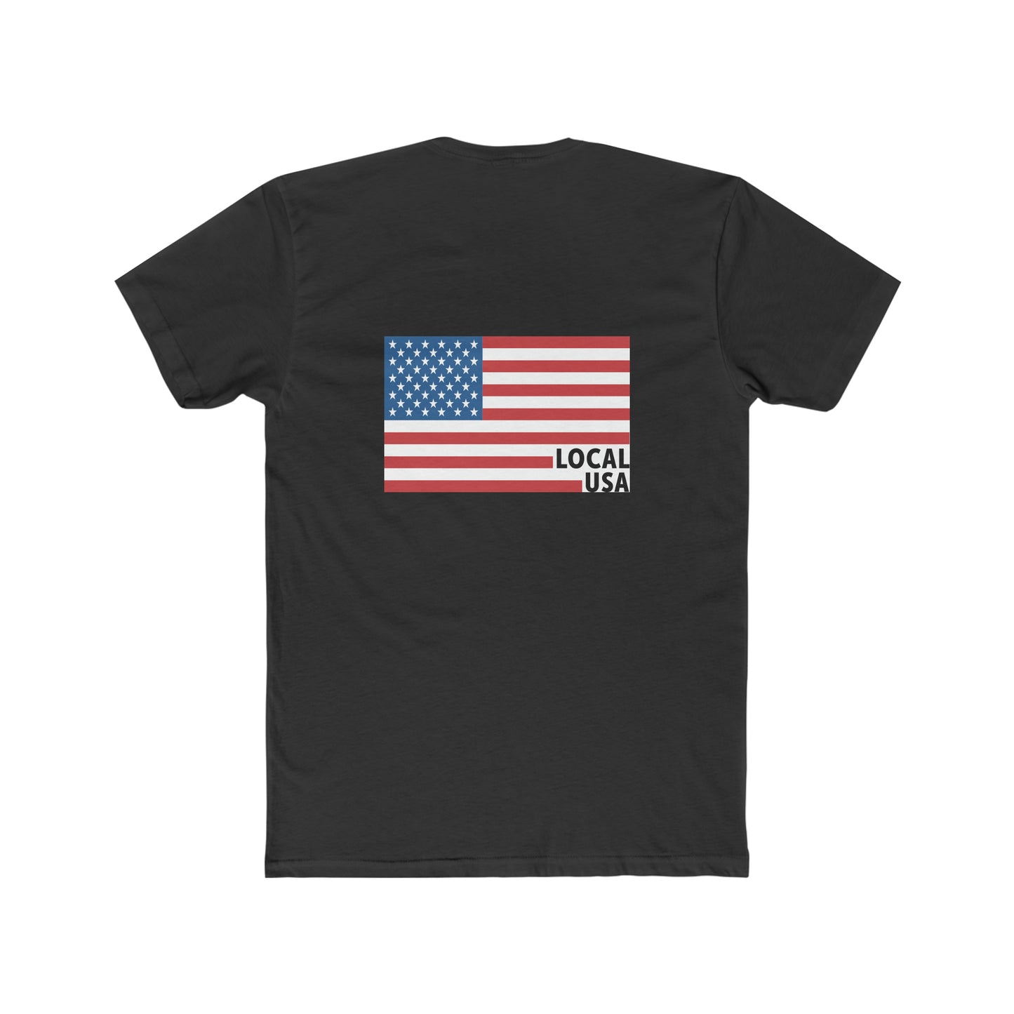 LOCALusa America Men's Cotton Crew Tee