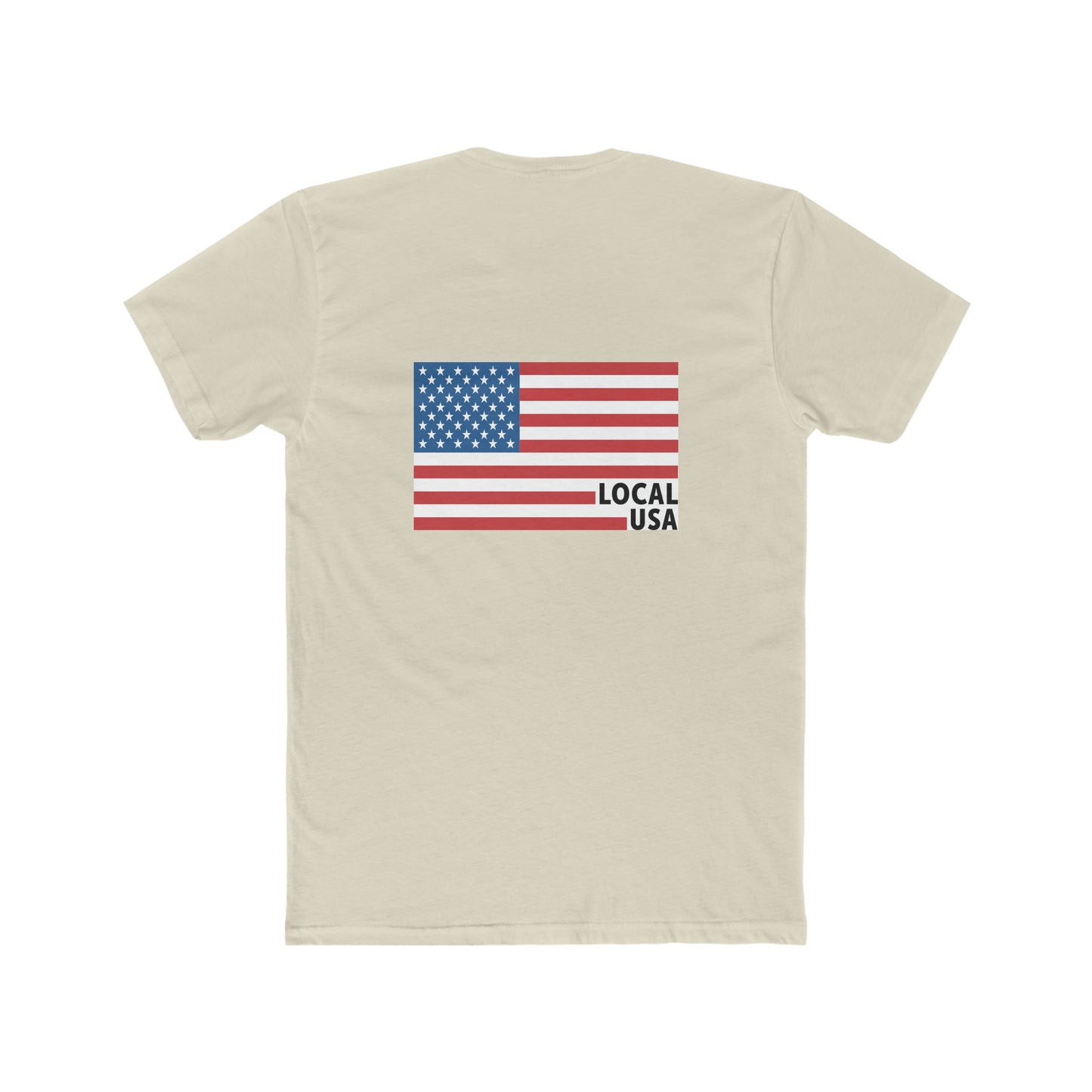 LOCALusa America Men's Cotton Crew Tee