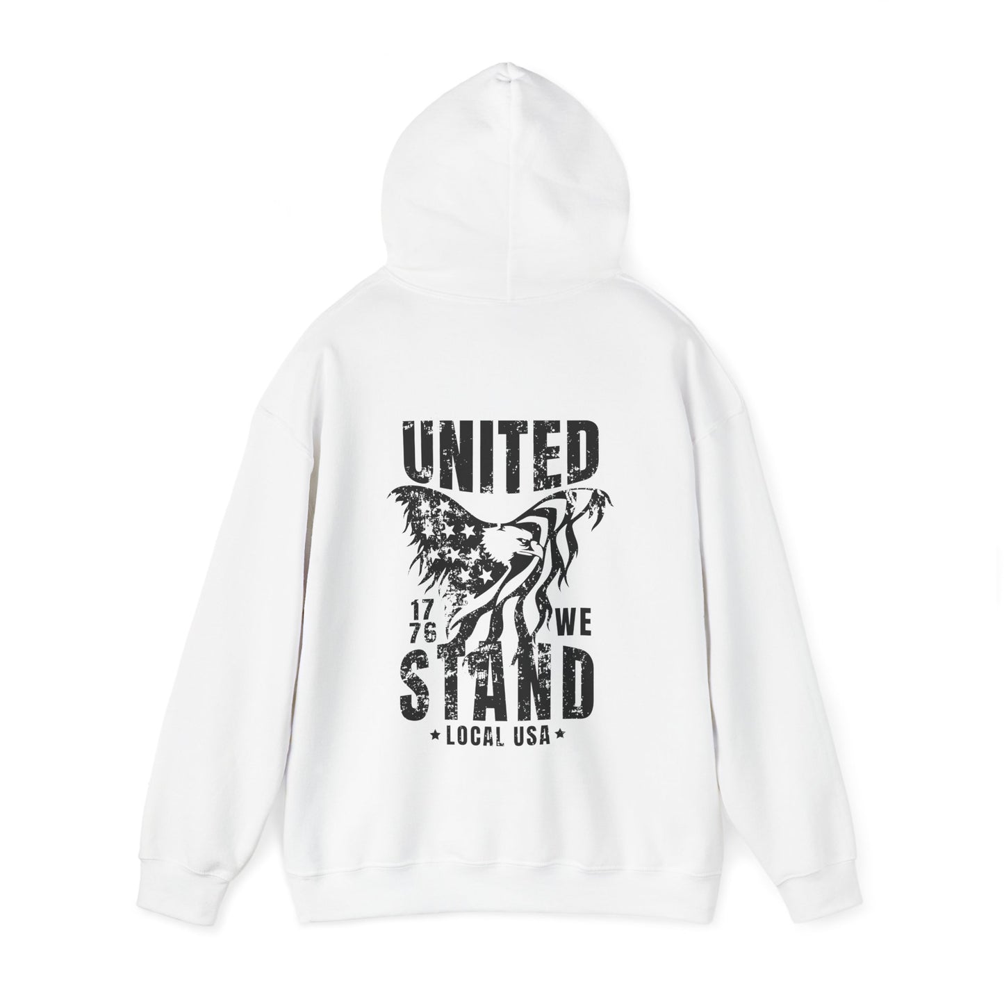 United We Stand (black font) Hooded Sweatshirt