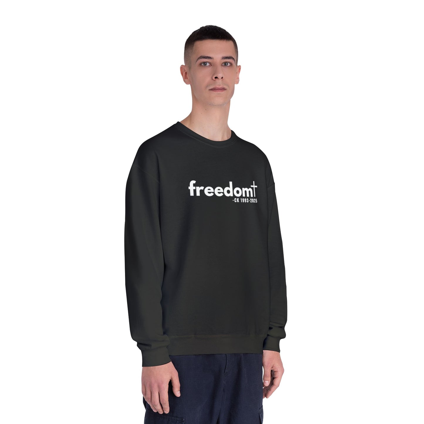 Chgarlie Kirk Freedom Crewneck Sweatshirt