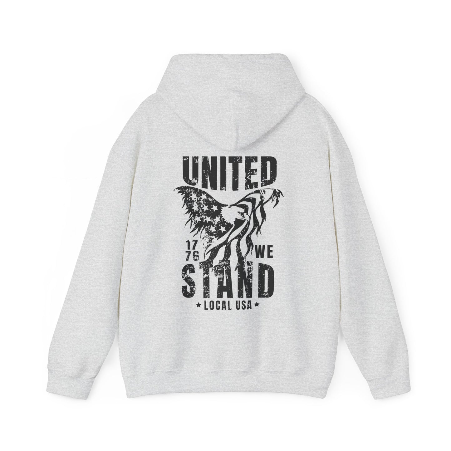 United We Stand (black font) Hooded Sweatshirt